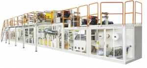Underpads machine
