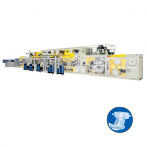 Adult diaper machine