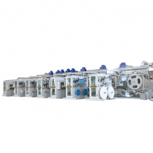 Baby diaper machine