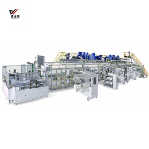 Baby diaper machine