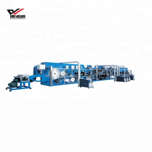 Baby diaper machine