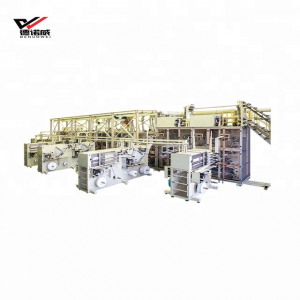 Baby diaper machine
