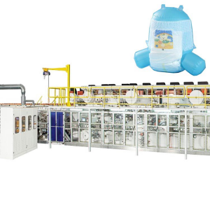 Baby diaper machine