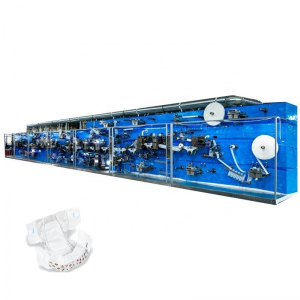 Baby diaper machine