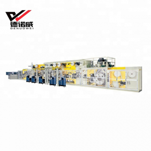 Baby diaper machine