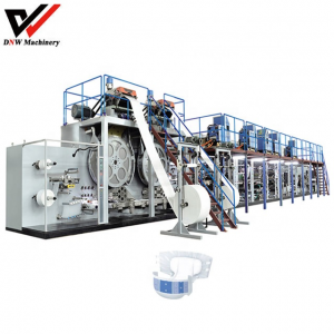 Adult diaper machine