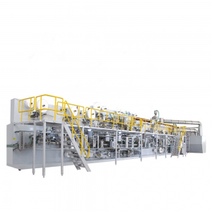 Baby diaper machine
