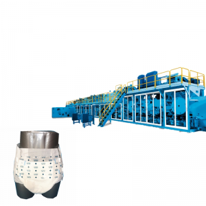 Adult diaper machine