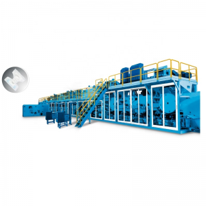 Adult diaper machine