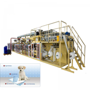 Underpads machine