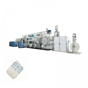 Baby diaper machine