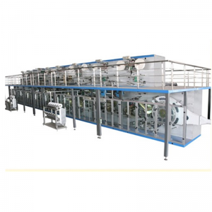 Baby diaper machine