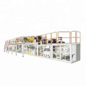 disposable tuckable wing bed underpad production line