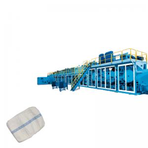 Semi servo adult diaper machine manufacturers