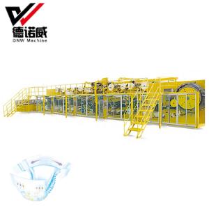 Baby diaper machine